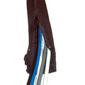 Electriduct Expandable Braided Zipper Sleeving Wrap- 2" x 3ft- Black BS-ZIPPER-200-3-BK
